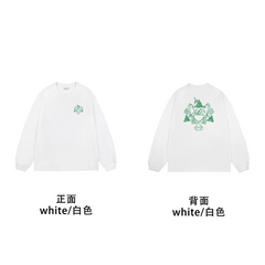 Drôle de Monsieur White Graphic Sweatshirt