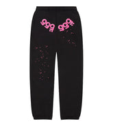 Sp5der Angel Number Sweatpants Black