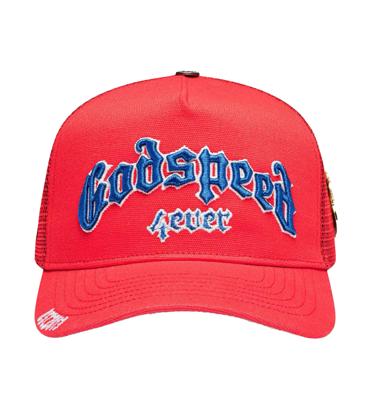 Godspeed Forever Trucker Hat Red/Blue/White
