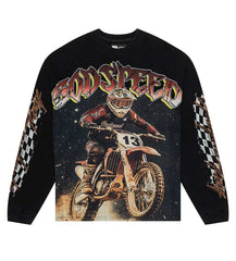 Godspeed Full Throttle L/S Tee Black
