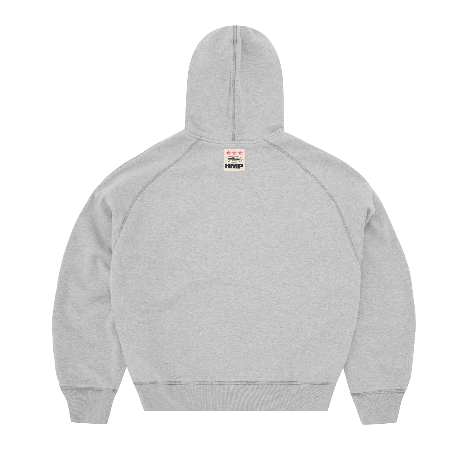 HMP THERMAL ZIP HOODIE [HEATHER GREY]