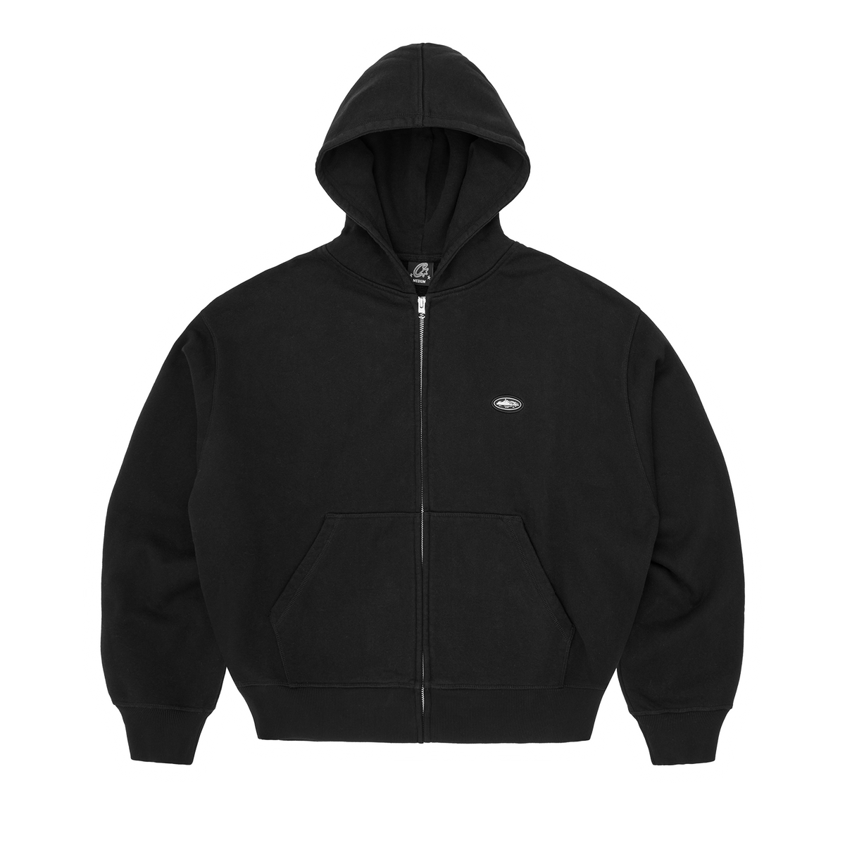 MINI ISLAND ZIP HOODIE [BLACK]