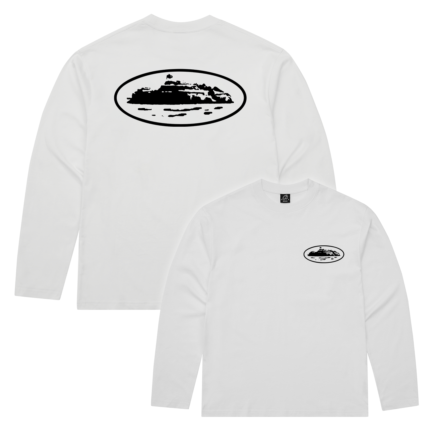 OG ISLAND LS TEE [WHITE]