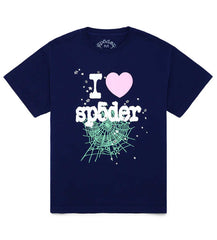 Sp5der Souvenir Tee Navy